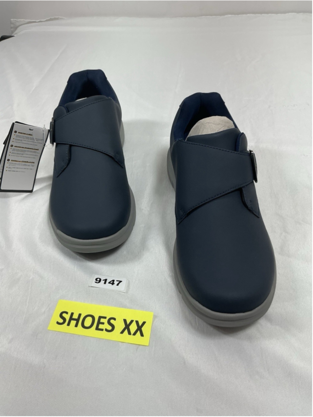 Mens New Fit Ville Comfort Diabetic Shoes 13 Wide Blue